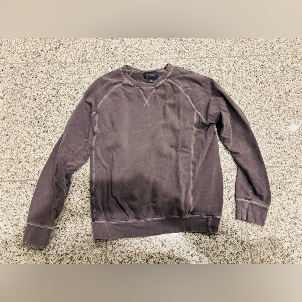 WALLIN & BROS, Men's Gray Sweater, Size Medium